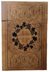 Жертовник дерев'яний, кутовий 90х60см (висота 90см)