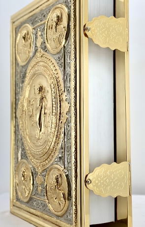 Євангліє напрестольне (Церковнослов'янською мовою) 46х34х9см