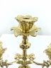 Підсвічник настільний, на 3 свічки, латунь №11 - 1