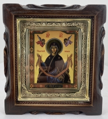 Ікона Богородиці &quot;Пояс&quot; 19х17