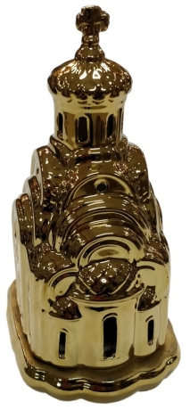 Керамічна лампада "Церква" (булат)