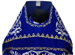 Облачення священника, вишите на оксамиті, вишивка &quot;Троянда&quot; з вишитим галуном