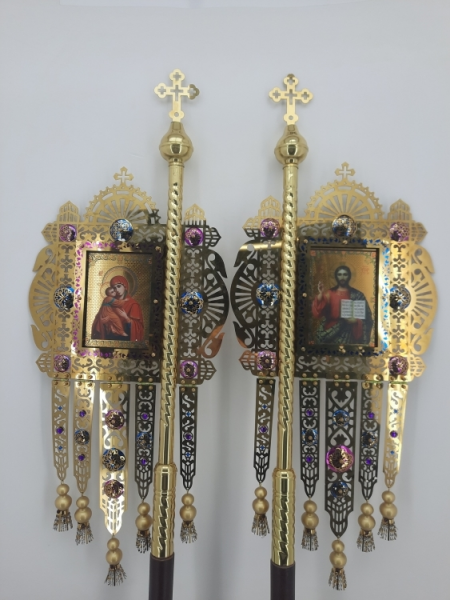 Хоругви металічні (1А2) (пара)