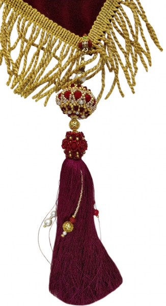 Плащаница вышитая на бархате