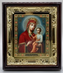 Ікона Богородиці "Скоропослушниця" 26,5х23,5х4