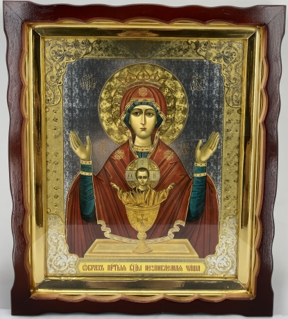 Ікона Богородиці "Неупиваєма чаша" 47х41