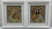 Иконы "Венчальная пара" 25,5х22,5