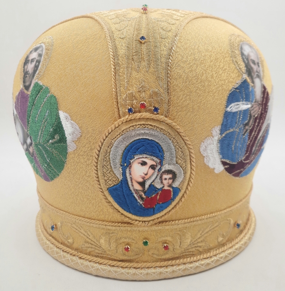 Митра "Корона з Євангелістами"