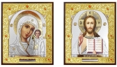 Ікона: "Вінчальна пара" (Греція) 18х21
