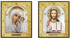 Икона: "Венчальная пара" (Греция) 18х21