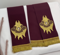 Закладка с вышитой иконой